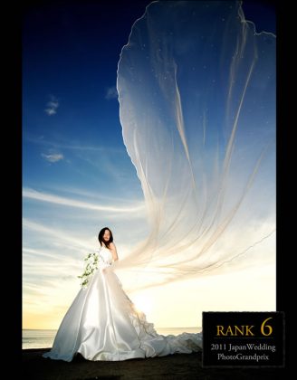2011 Japan Wedding PhotoGrandprix 6位